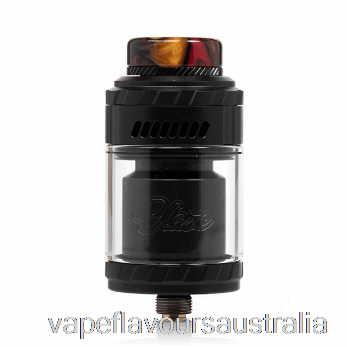 Vape Nicotine Australia Thunderhead Creations Blaze Solo 25mm RTA Matte Black